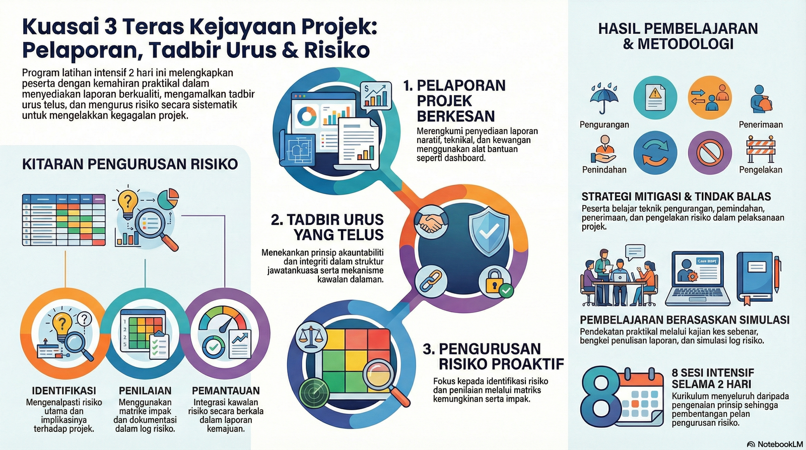 Latihan Pelaporan, Tadbir Urus & Pengurusan Risiko Projek